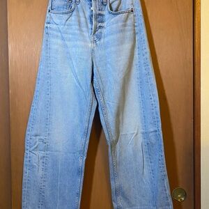 B SIDES Vintage Light Blue Relaxed Jeans